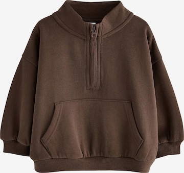 Next Sweatshirt in Bruin: voorkant