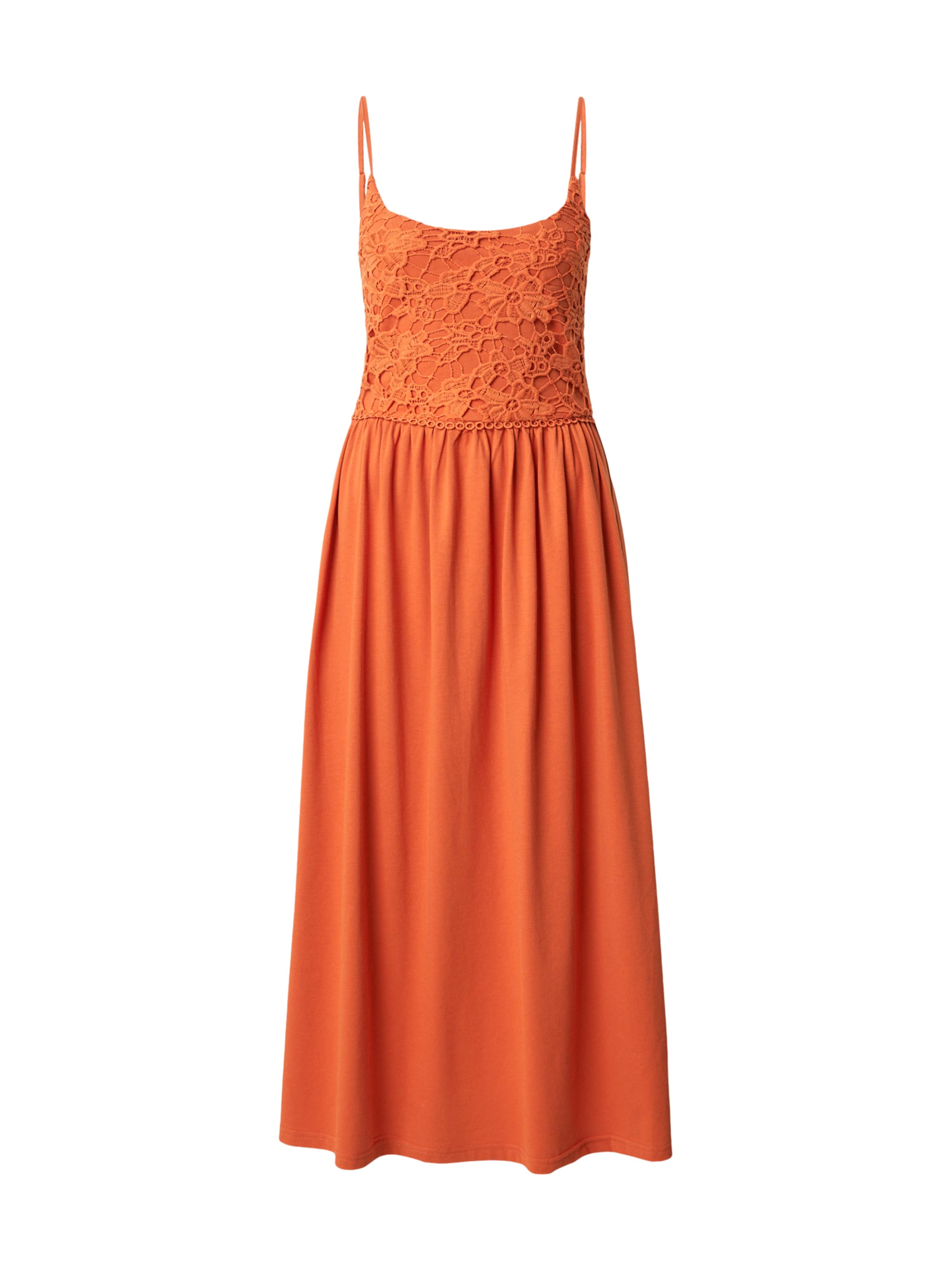 Rochie de vară 'Florentina' de la ABOUT YOU pe portocaliu: față