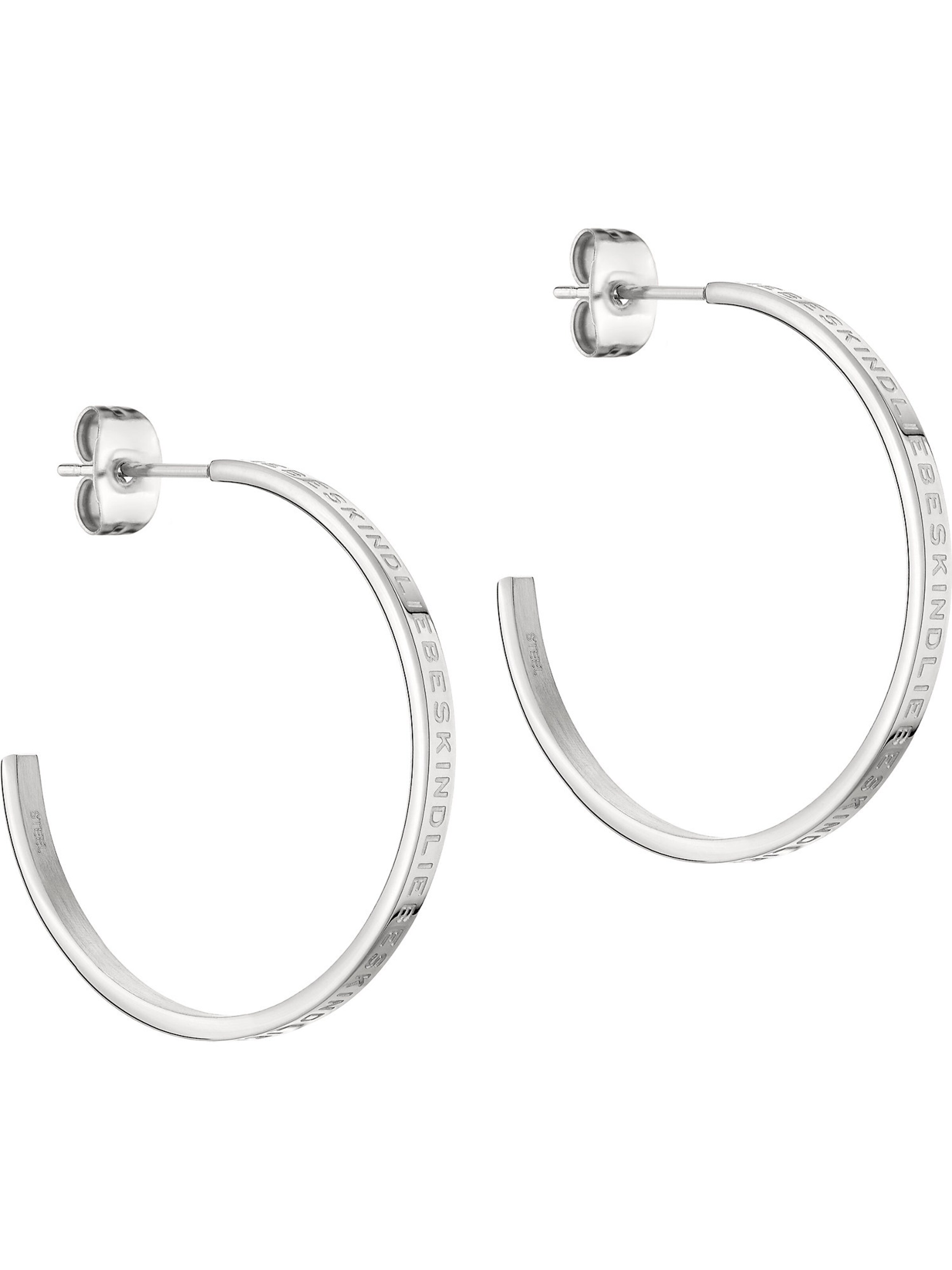 Liebeskind Berlin Oorbellen in Zilver: voorkant