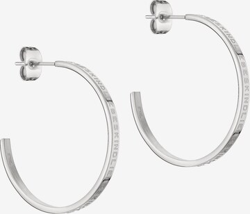 Boucles d'oreilles Liebeskind Berlin en argent : devant