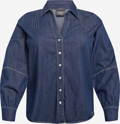 Persona by Marina Rinaldi Bluse in dunkelblau, Produktansicht