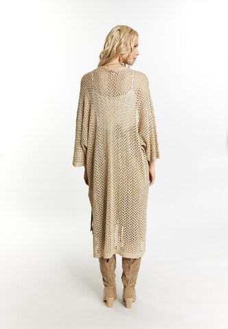 IZIA Knit Cardigan in Gold