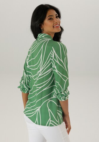 Aniston SELECTED Blouse in Green