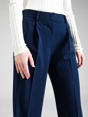 Soft Rebels Loose fit Trousers with creases 'Vilja' in Blue