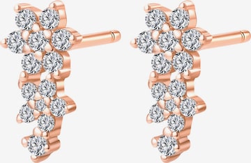 Hey Happiness Ohrringe 'Mini Floral' in Gold: Vorderseite