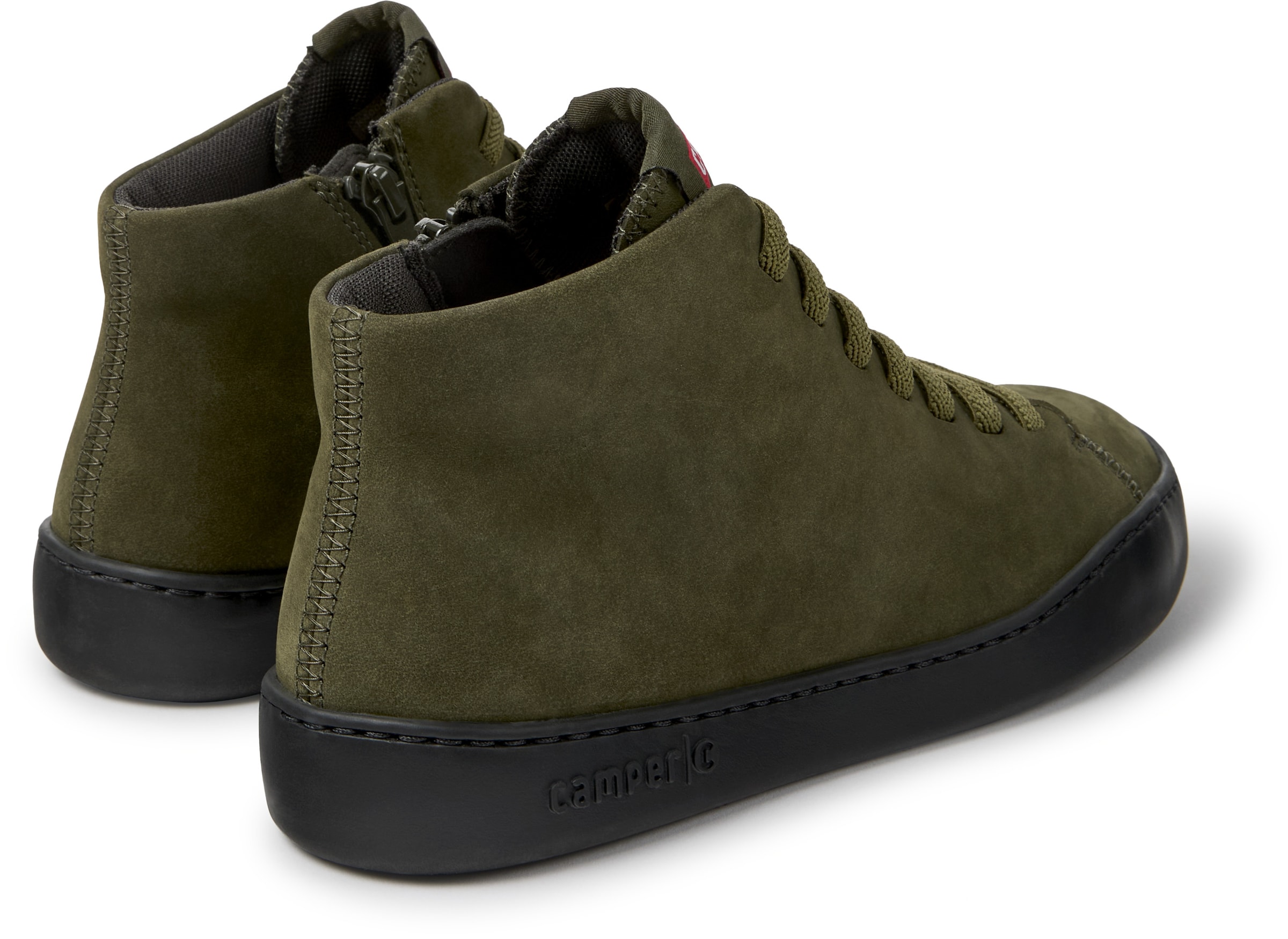 CAMPER Sneakers hoog in Groen