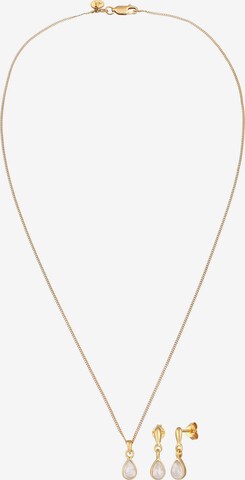 ELLI PREMIUM Jewelry Set in Gold: front