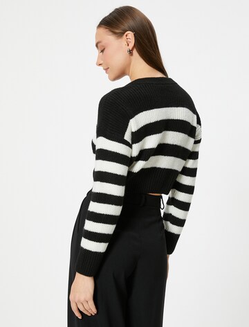 Koton Strickjacke in Schwarz