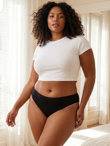 Trendyol Curve - Braga en negro: frente