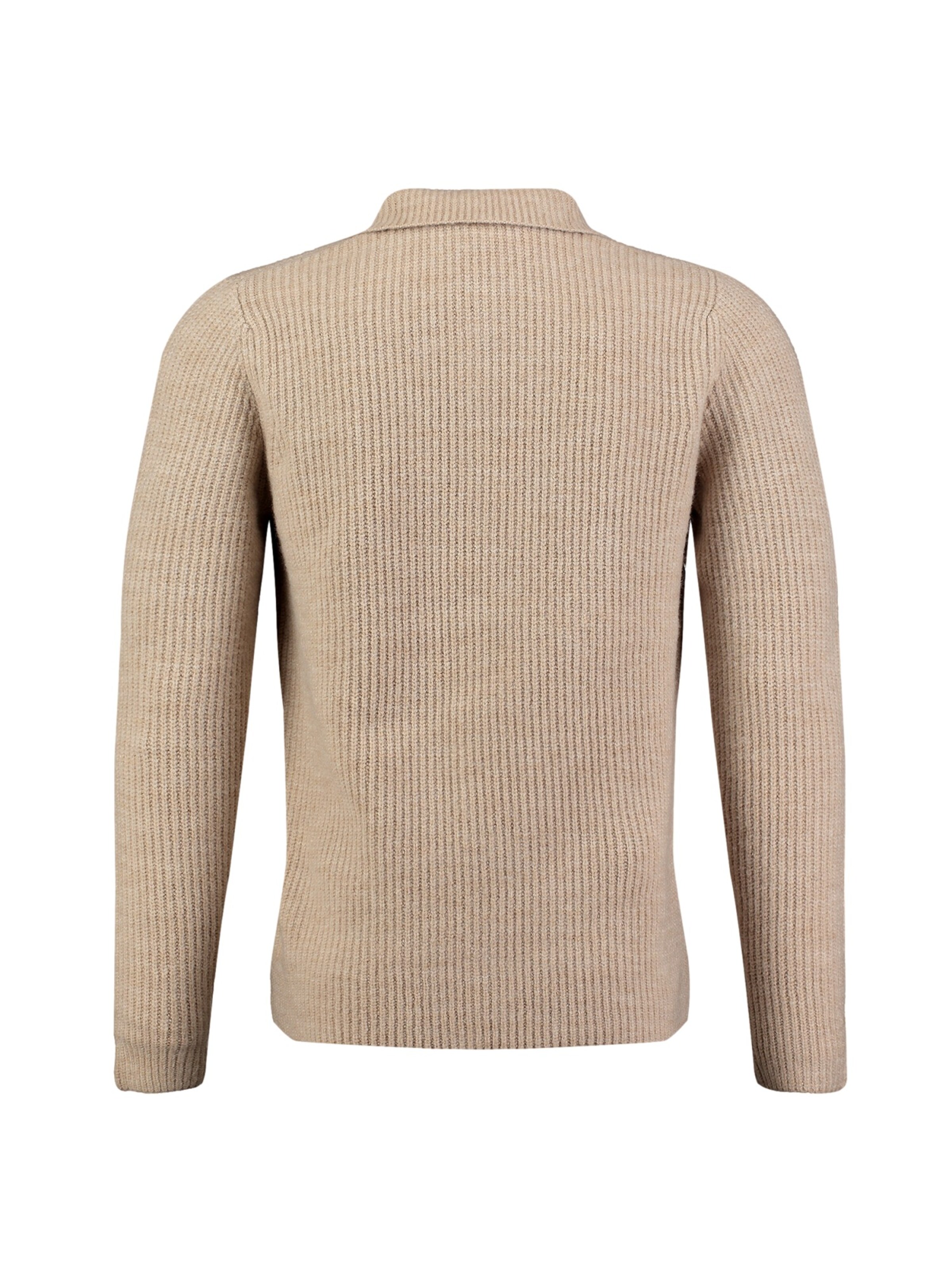 Key Largo Gebreid vest 'KLLUZERN' in Beige