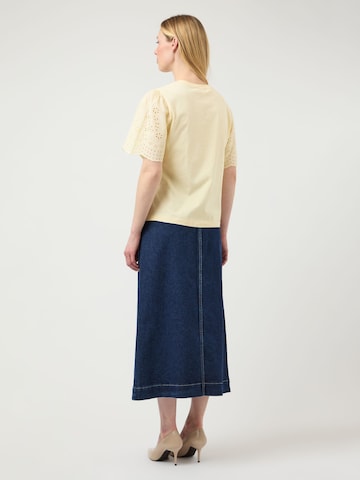YAS - Camiseta 'YASLex' en beige