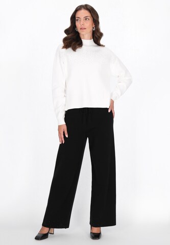 Pull-over usha BLACK LABEL en blanc