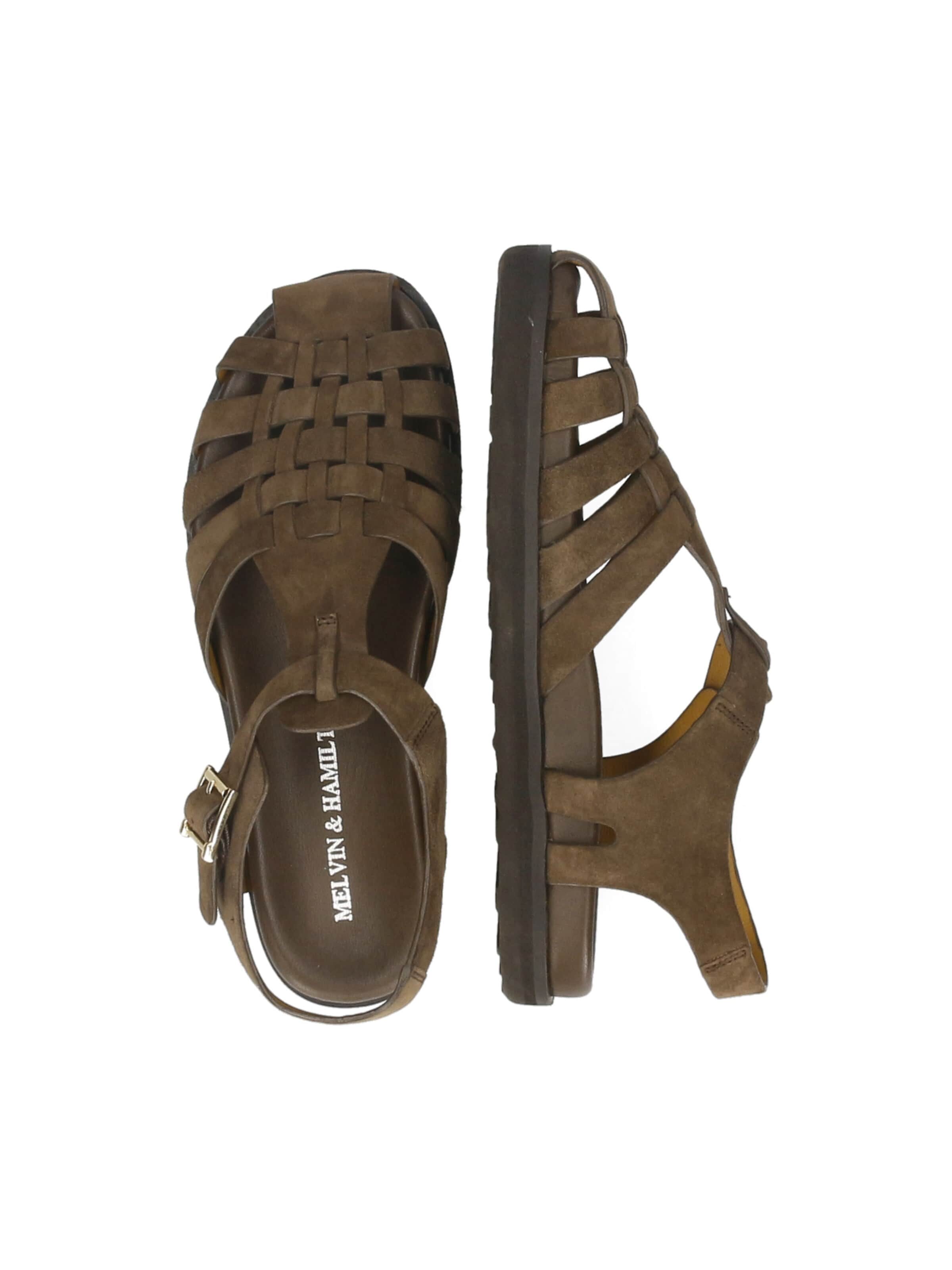 MELVIN & HAMILTON Sandals 'Siri 1' in Brown