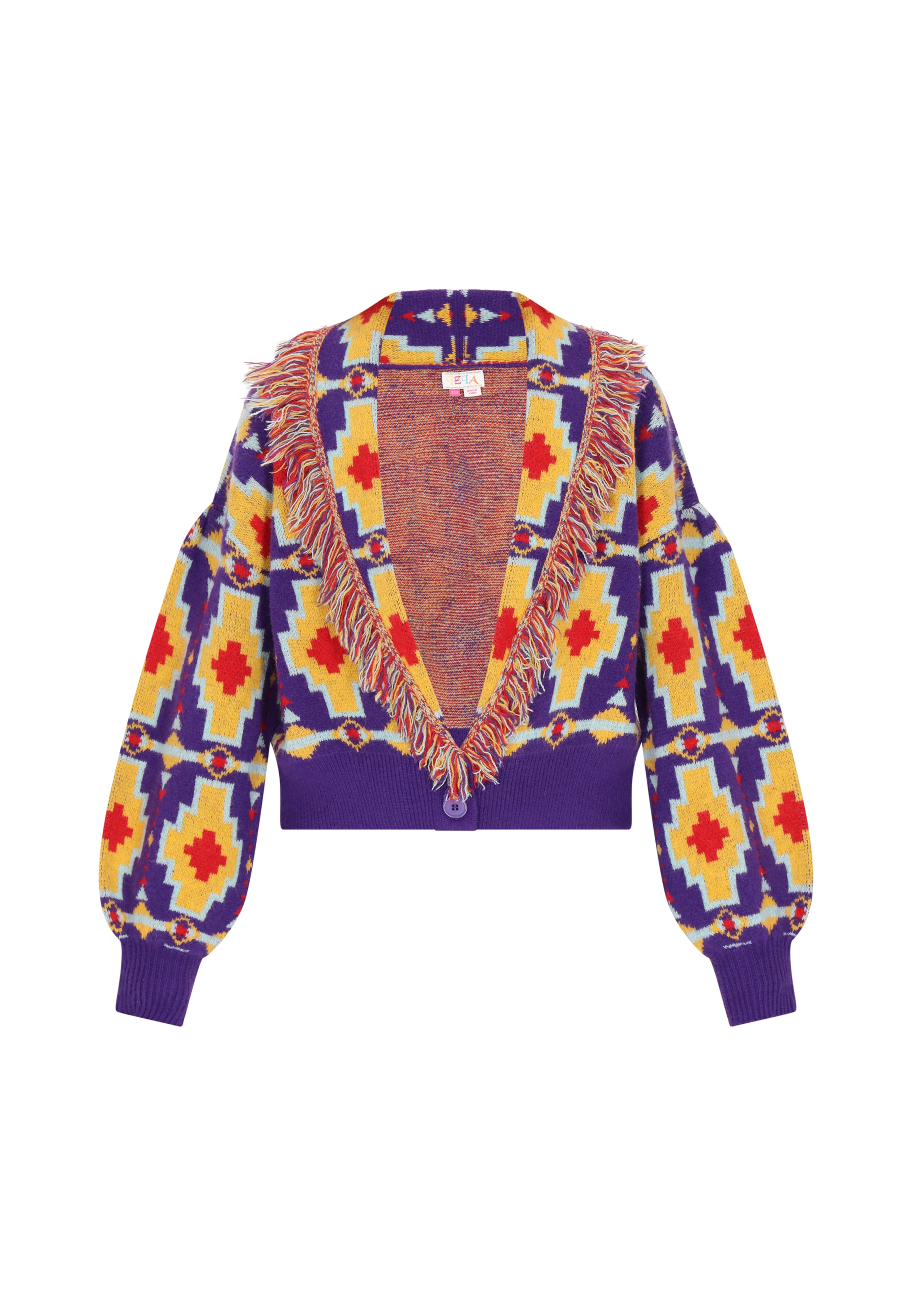 lillā IZIA Adīta jaka: no priekšpuses