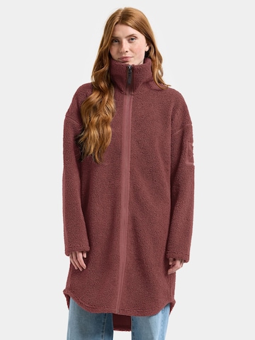 Didriksons Between-seasons coat in Red: front