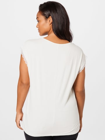 T-shirt 'Therese' ABOUT YOU Curvy en blanc
