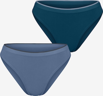Slip ' Blue GO Sense ' SLOGGI en bleu : devant