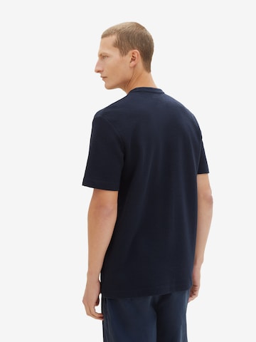 TOM TAILOR T-Shirt in Blau