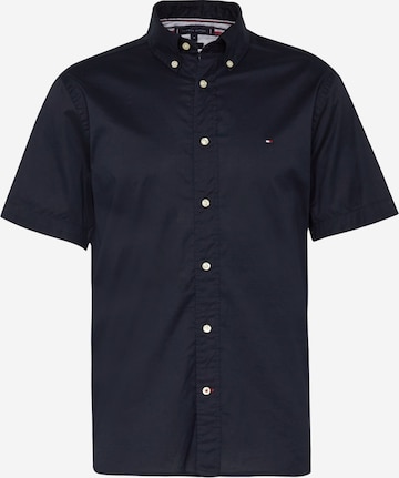 Chemise TOMMY HILFIGER en bleu : devant