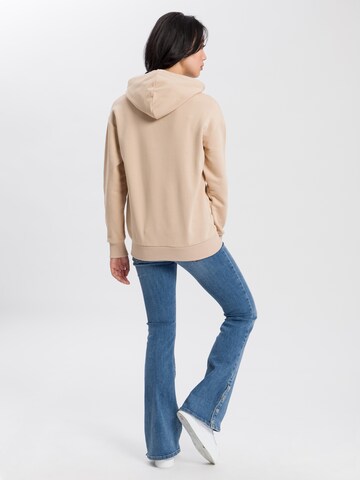 Cross Jeans Sweatshirt in Beige