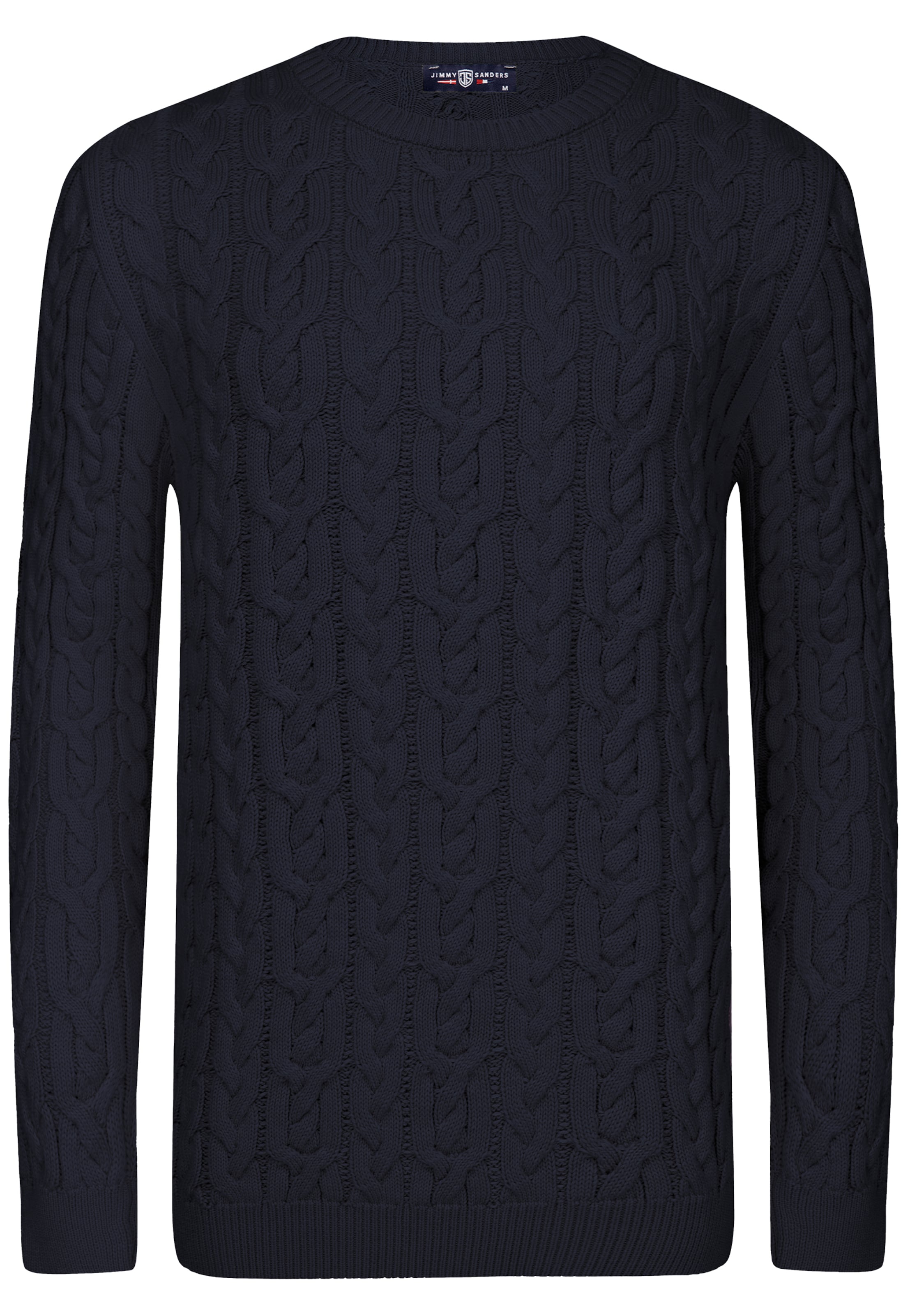 Pullover di Jimmy Sanders in blu: frontale