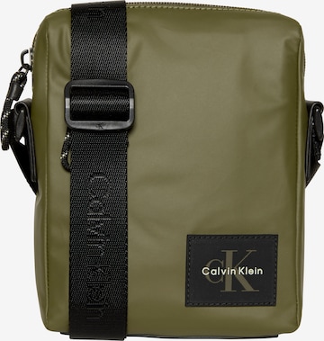 Calvin Klein Umhängetasche in Grün: Vorderseite