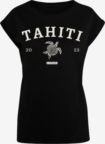 F4NT4STIC T-Shirt 'Tahiti' in Schwarz: predná strana