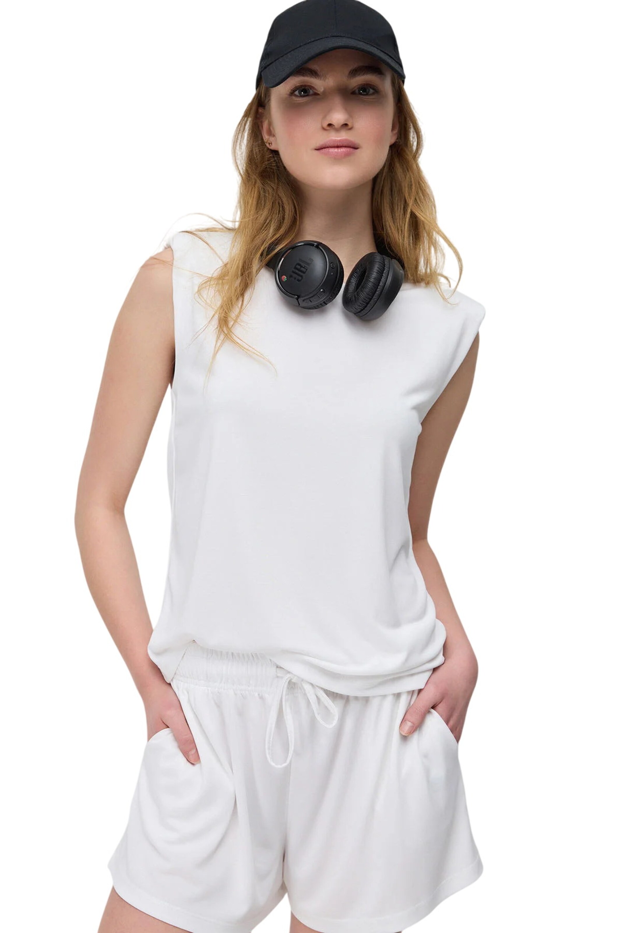 Haut No Matter What en blanc : devant