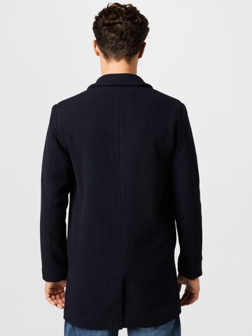 Clean Cut Copenhagen Between-Seasons Coat 'Ralf' in Blue