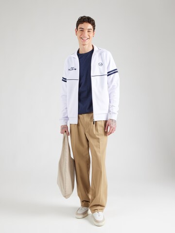 Sergio Tacchini Спортивная куртка 'ORION DAVIS' в Белый
