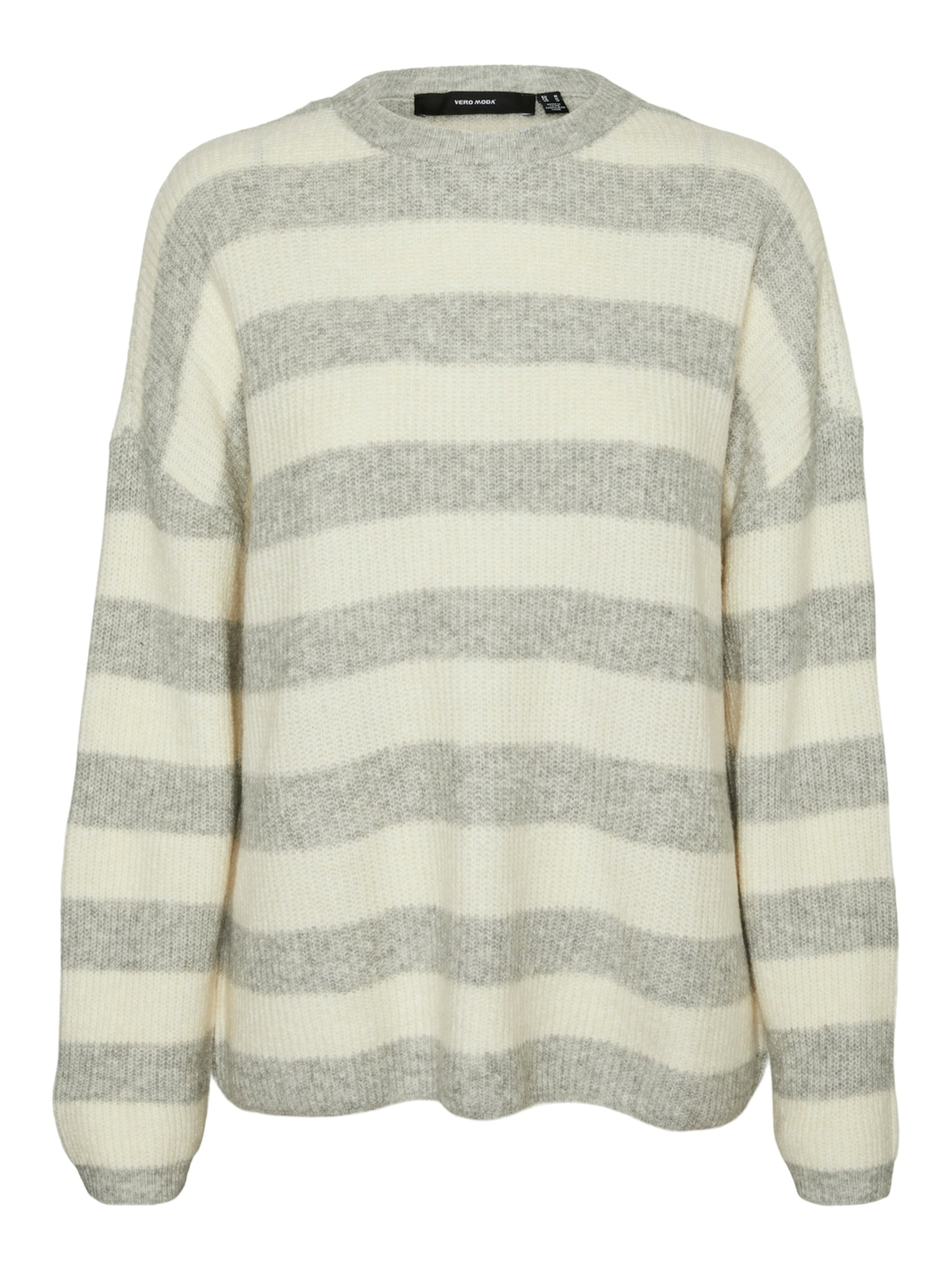 VERO MODA Pullover 'VMNATAHLIE' i grå: forside