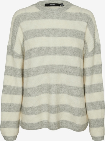 VERO MODA - Jersey 'VMNATAHLIE' en gris: frente