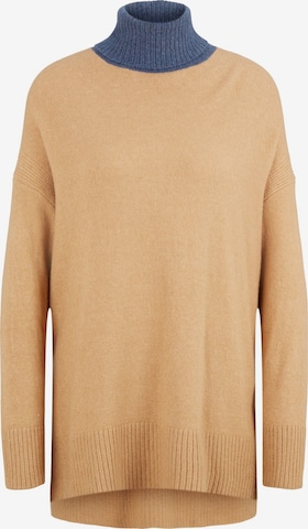 TOM TAILOR Sweater in Beige: front