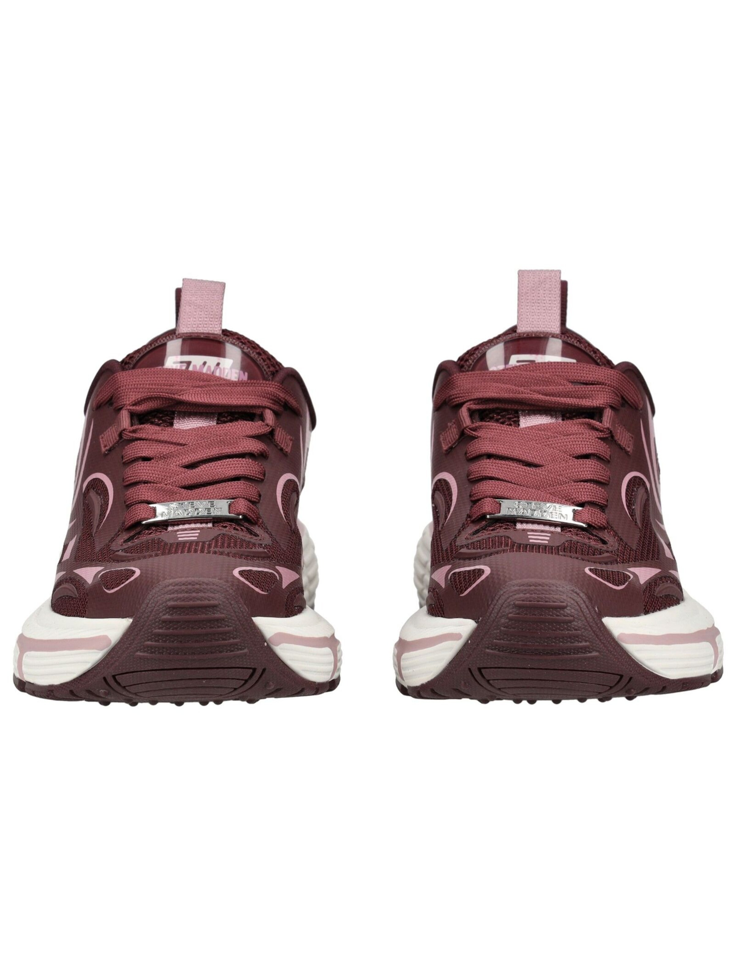 STEVE MADDEN Platform trainers in Red