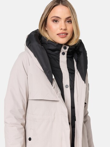Cappotto invernale 'Snowelf' di NAVAHOO in grigio
