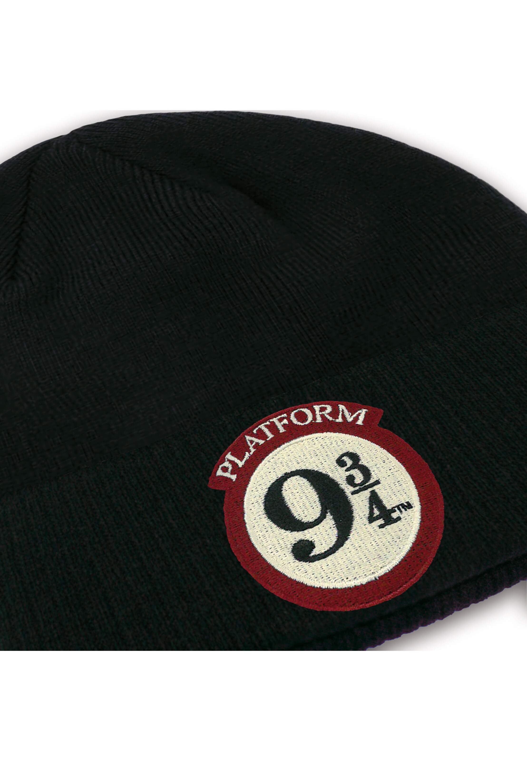 LOGOSHIRT Beanie 'Harry Potter - Hogwarts Express' in Black