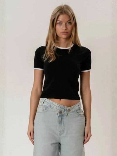 It's May Shirt 'Rosa' in L in Black / White, Item view