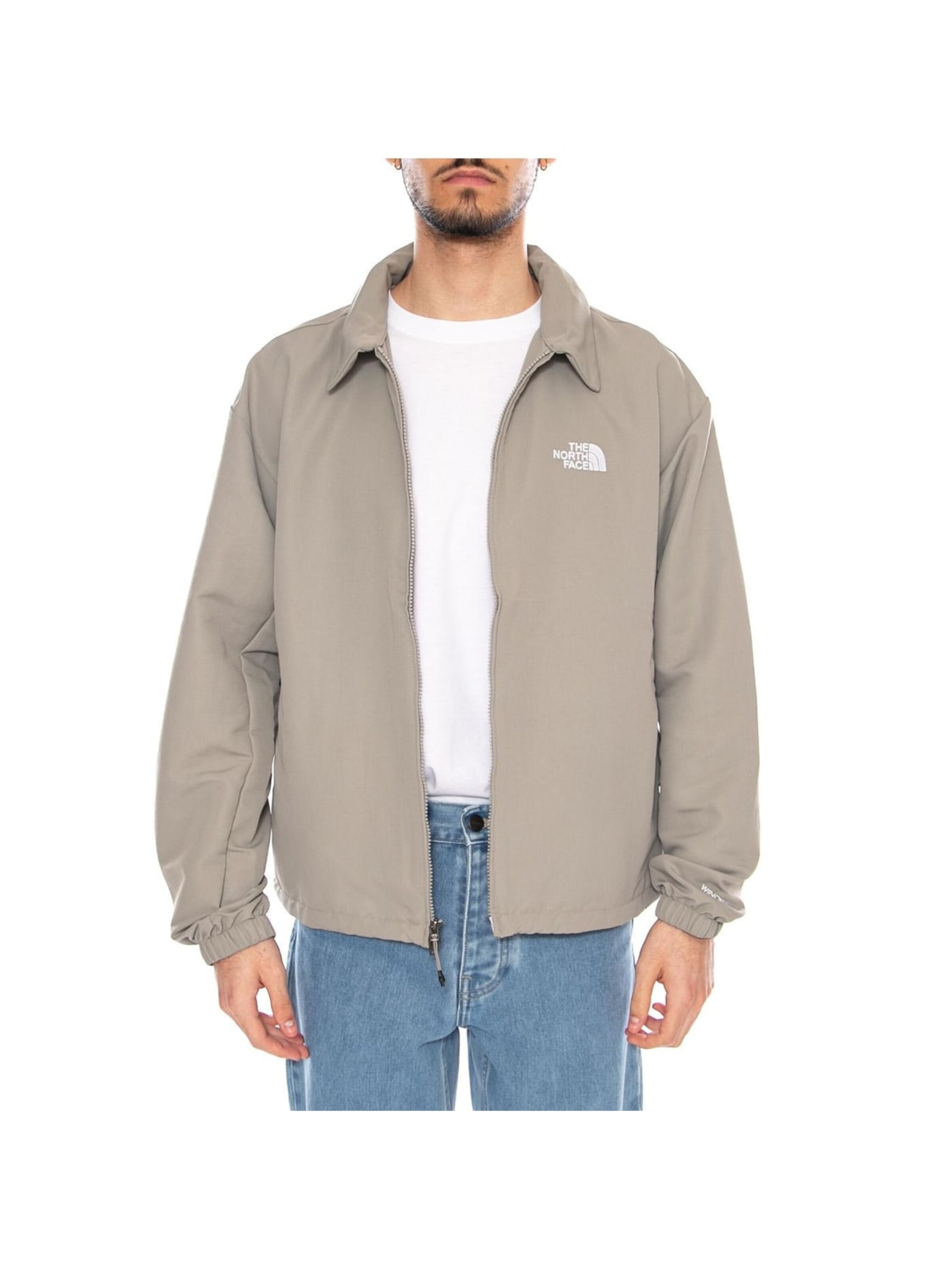 THE NORTH FACE Between-season jacket 'M TNF Easy Packable Stobe Stab' in Beige: front