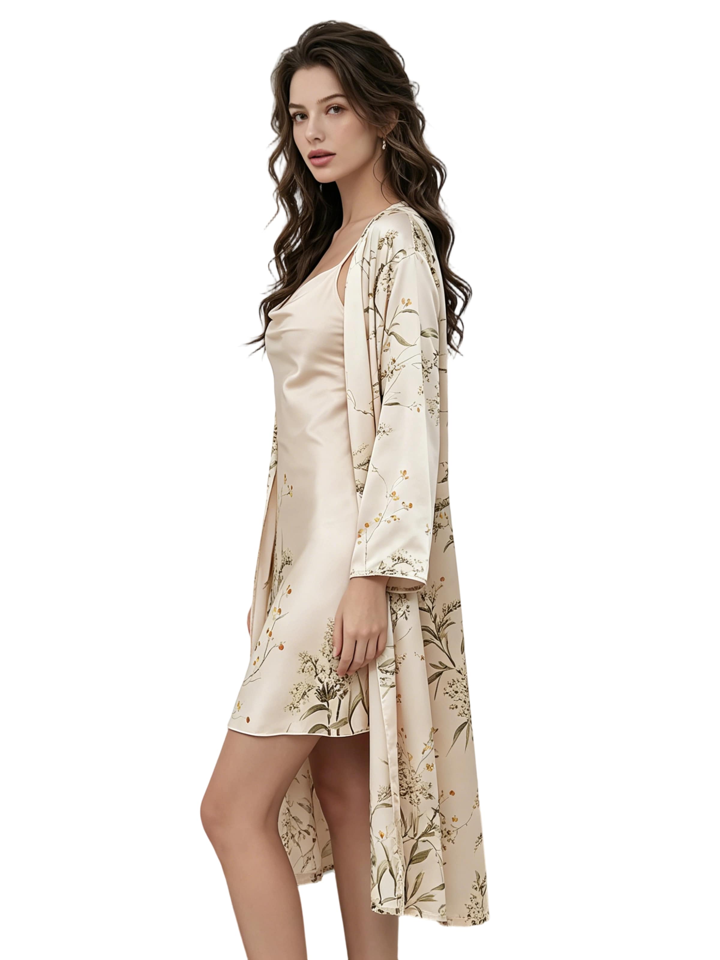 Yesfashion Pajama in Beige