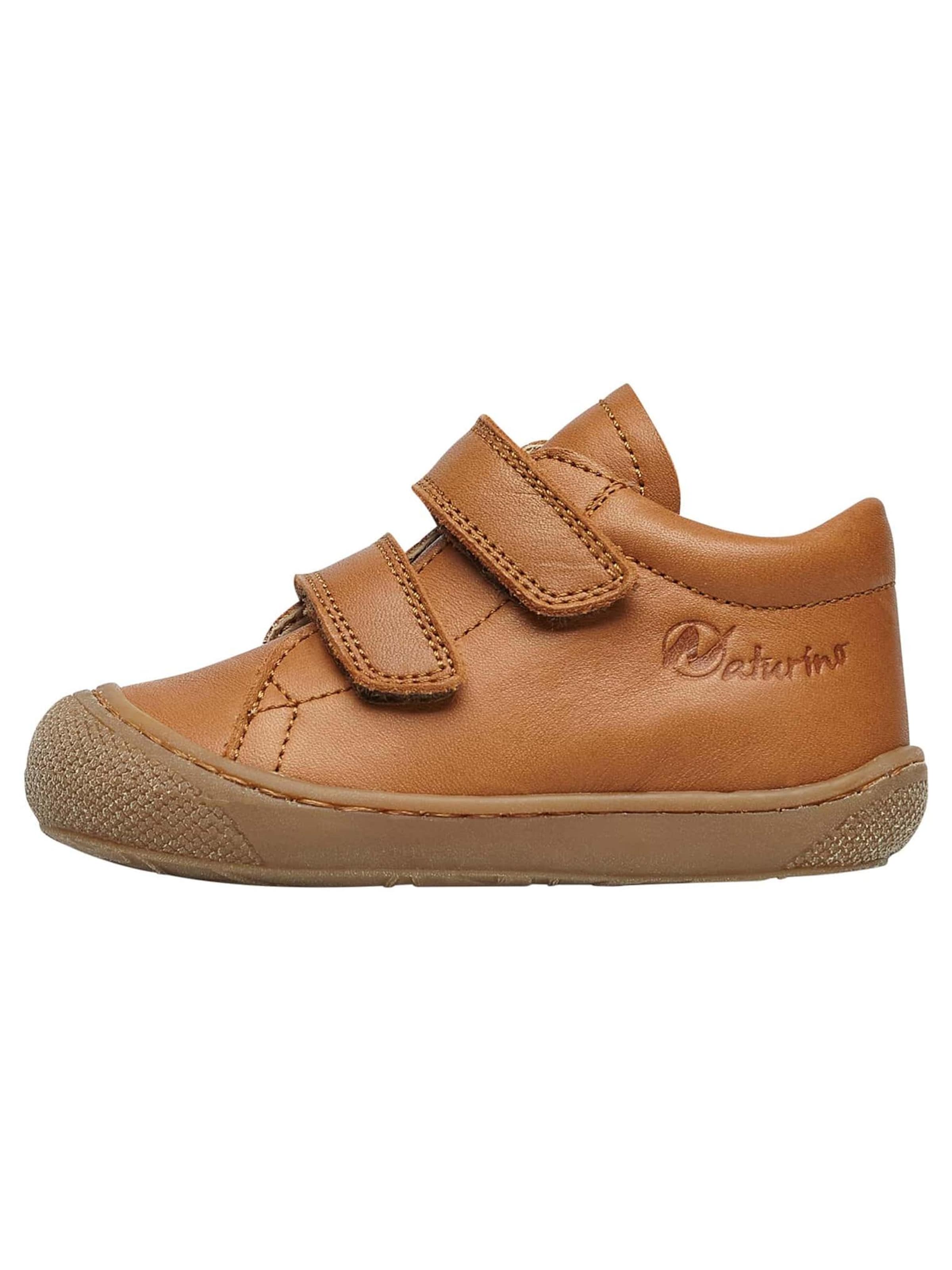NATURINO Sneakers 'COCOON VL' in Bruin: voorkant