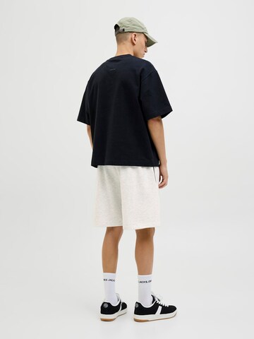 JACK & JONES - Pierna ancha Pantalón en blanco
