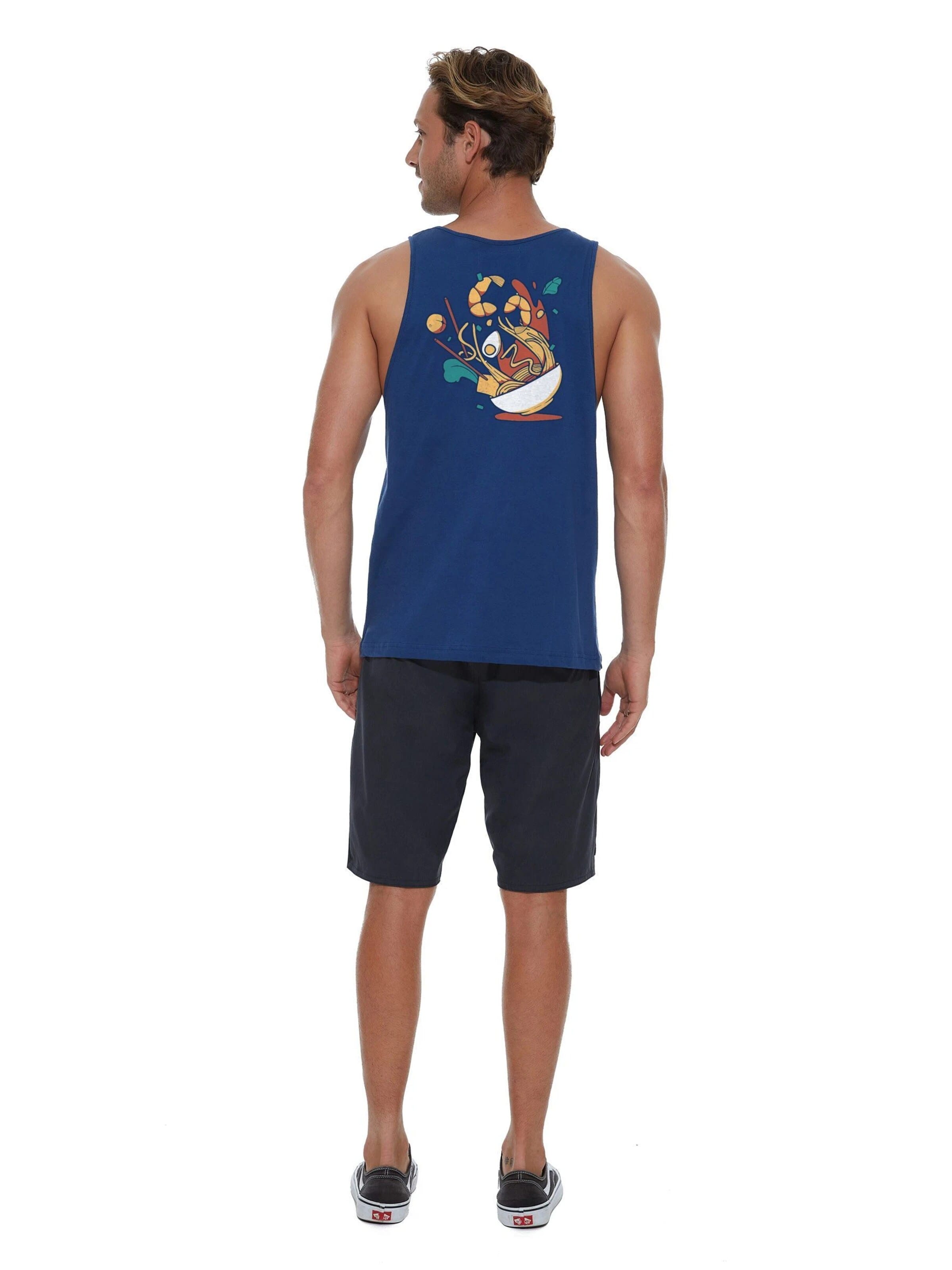 69Slam - Camiseta 'CAMISETA LOOSE FIT ROMAN NOODLE' en azul