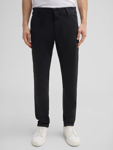 STRELLSON Regular Chino 'Tius' in Zwart: voorkant
