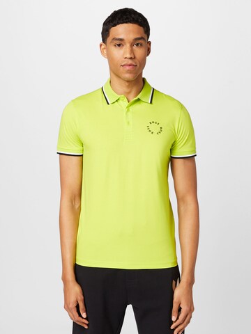 BOSS Shirt 'Paule 2' in Yellow: front