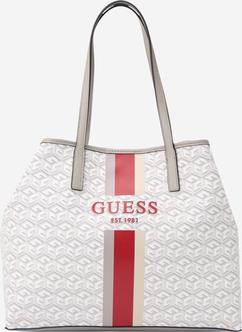 GUESS "Чанта тип ""Shopper""" в бяло