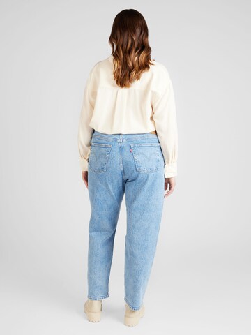 zils Levi's® Plus Paplatināti gali Džinsi 'PL 501 Jeans For Women'