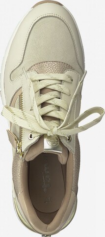 TAMARIS Låg sneaker i beige