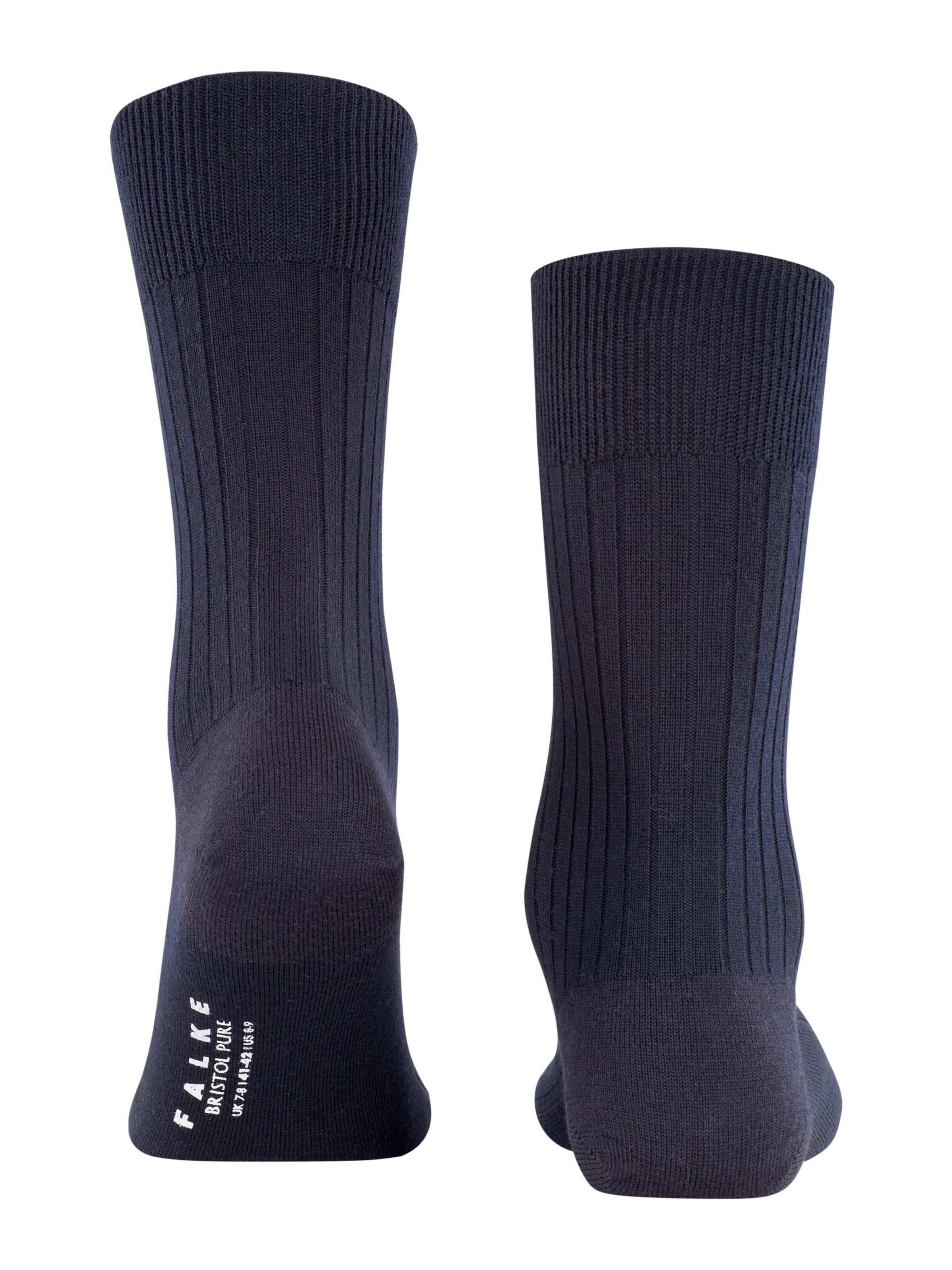 FALKE Socks 'Bristol Pure' in Blue
