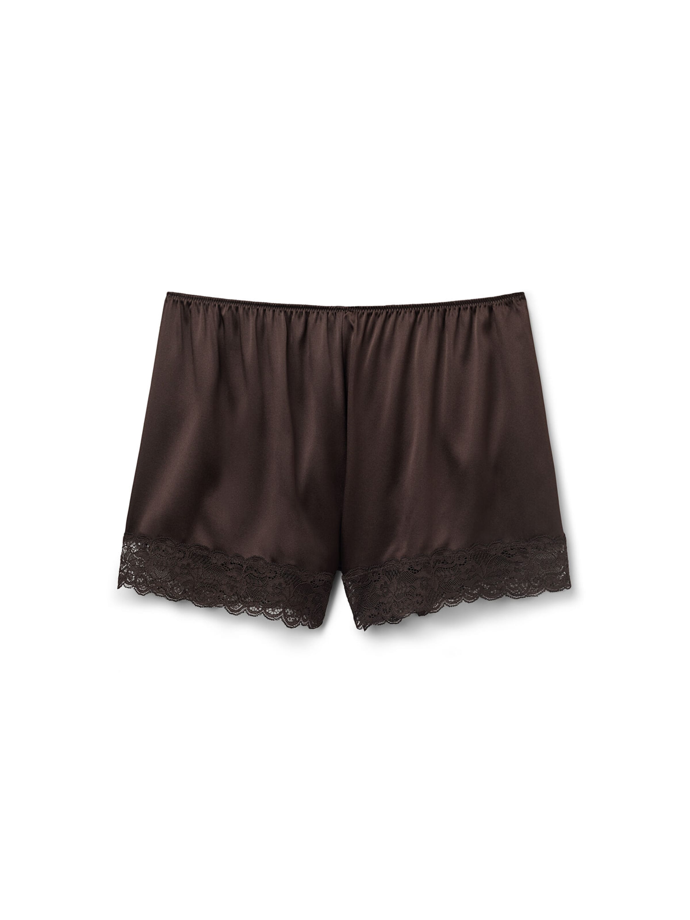 INTIMISSIMI Shorty in Braun: Vorderseite