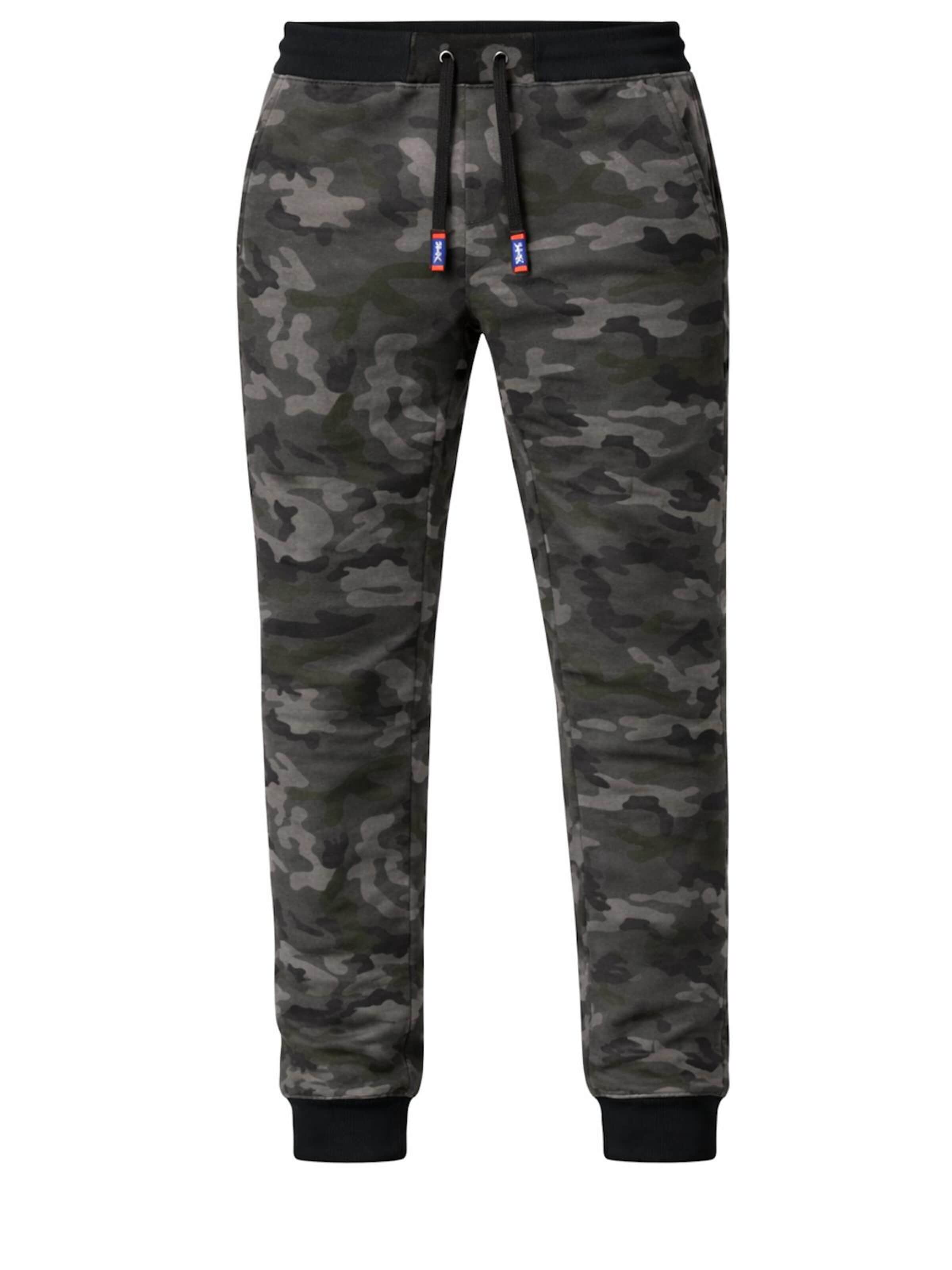 RMK Regular Sporthose 'Camou Jogger' in Mischfarben: Vorderseite